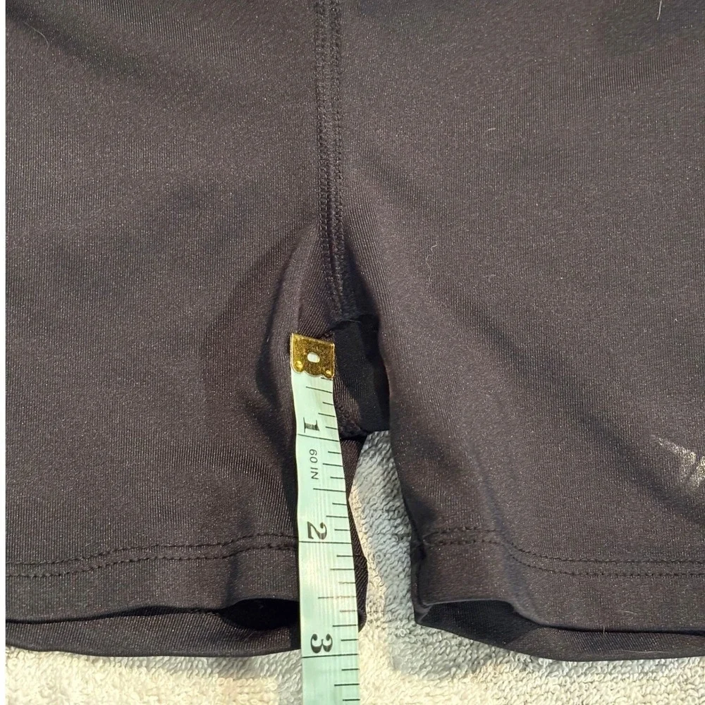 Old Navy Active Girls Black Compression Athletic Shorts Size XS 5 Geometric Band